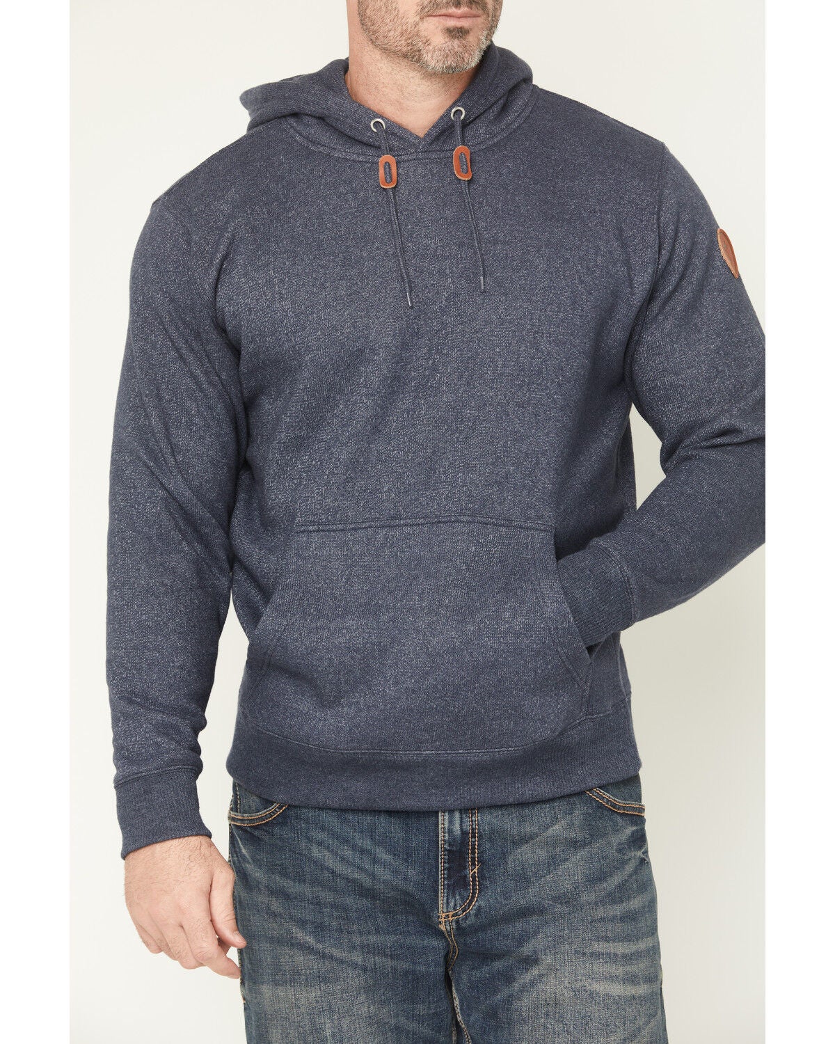 Image #3 - Cody James Men's Ballast Knit Hooded Sweatshirt, Navy, hi-res