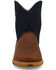Image #4 - Twisted X Infant Boys' Driving Moc Boots - Round Toe, Navy, hi-res