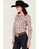 Image #2 - Ariat Women's Kirby Southwestern Print Long Sleeve Button-Down Stretch Western Shirt , Multi, hi-res