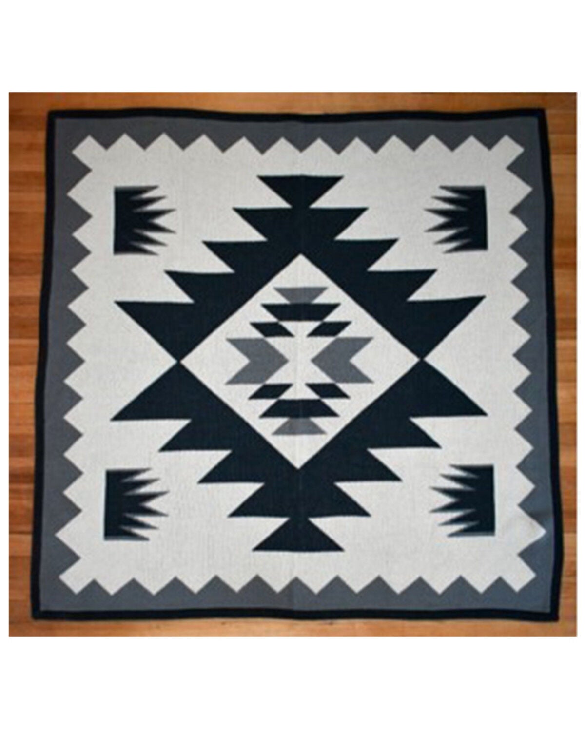 Tasha Polizzi Southwestern Print Buckley Blanket Throw, Cream, hi-res