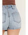 Image #4 - Show Me Your Mumu Women's Monroe Light Wash Denim Mini Skort, Light Wash, hi-res