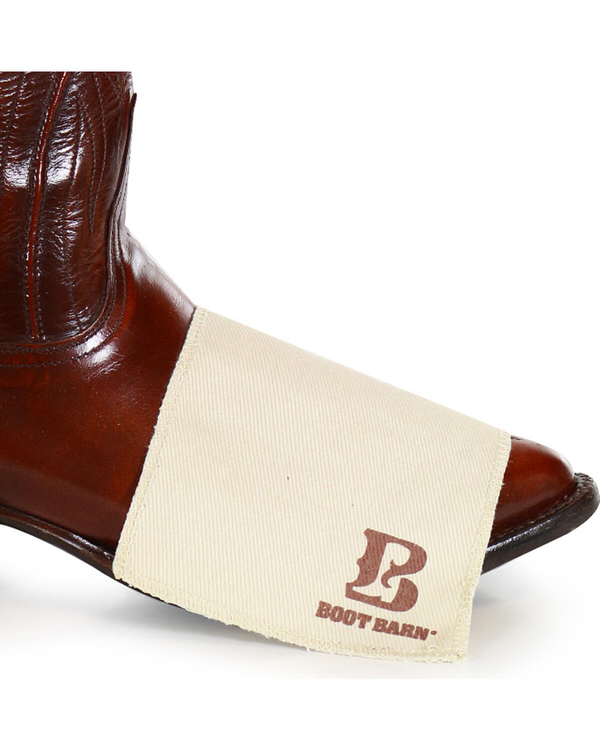 Image #1 - Boot Barn Boot and Shoe Shine Cloth, White, hi-res