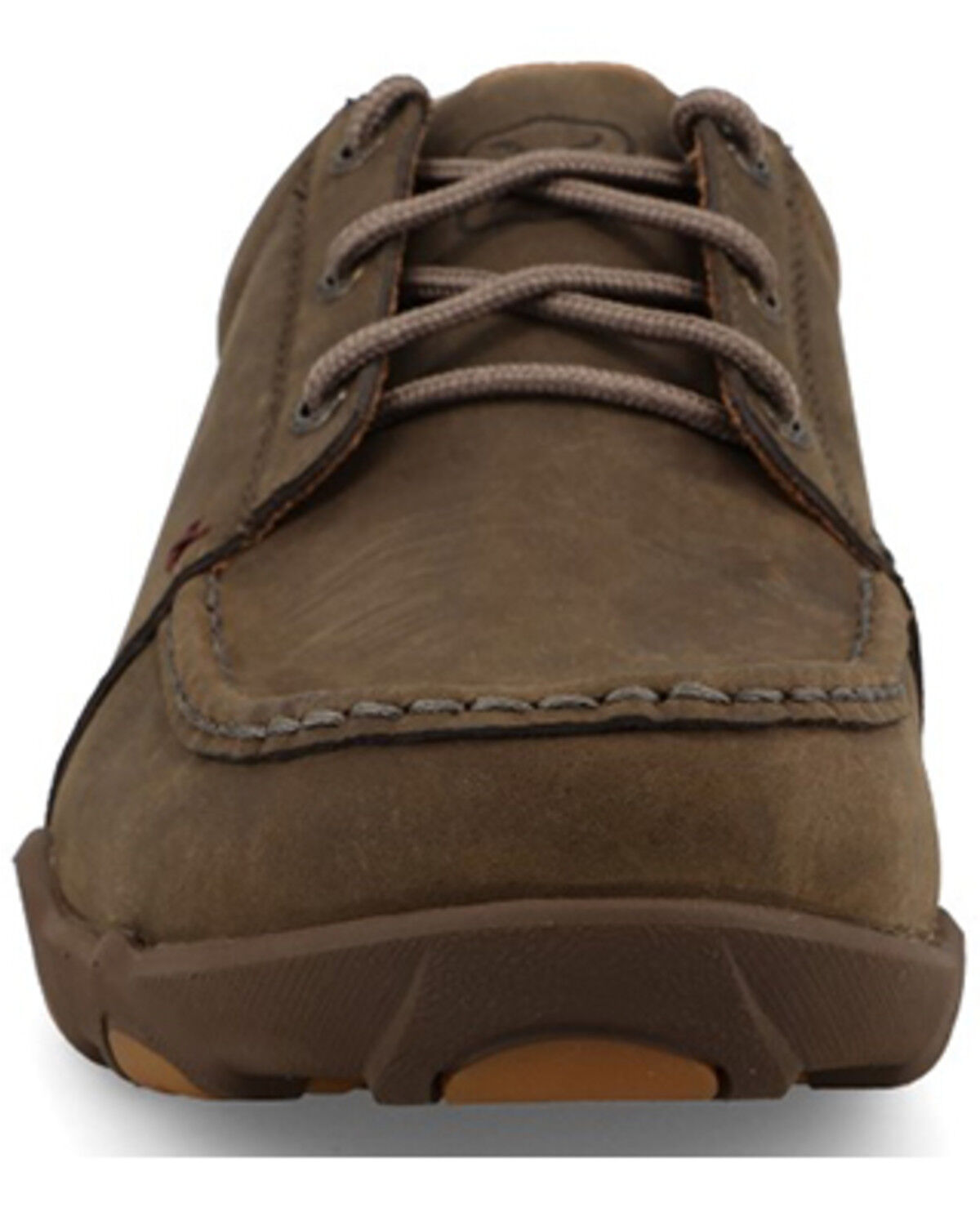 Image #4 - Twisted X Men's Boat Shoe Ultralite X™ Driving Mocs, Beige, hi-res