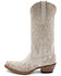 Image #3 - Ferrini Women's Starlight Western Boots - Snip Toe, White, hi-res