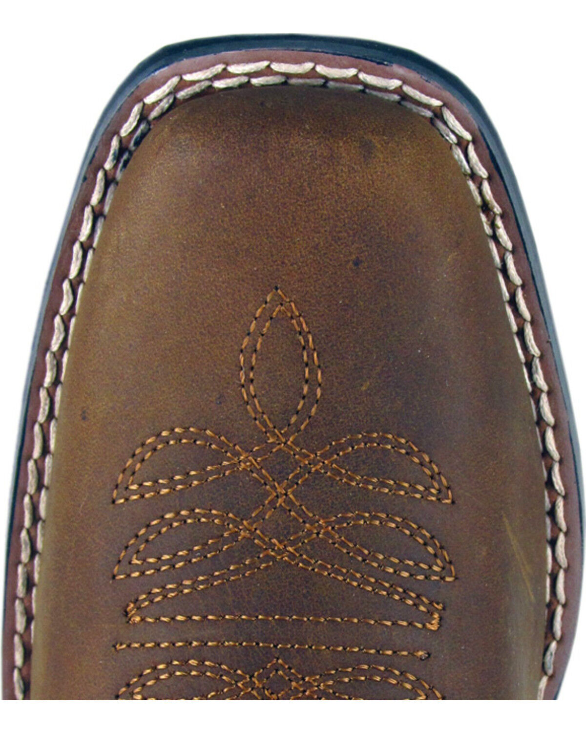 Image #2 - Smoky Mountain Women's Lariat Western Boots - Square Toe, Brown, hi-res