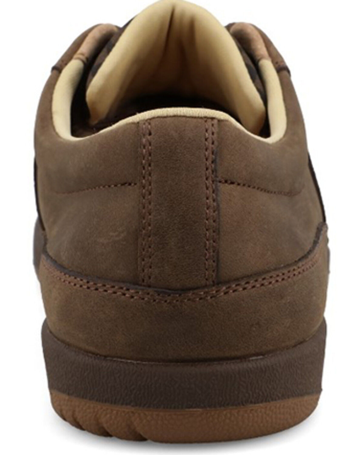 Image #5 - Twisted X Men's Casual Boat Shoes - Moc Toe, Charcoal, hi-res