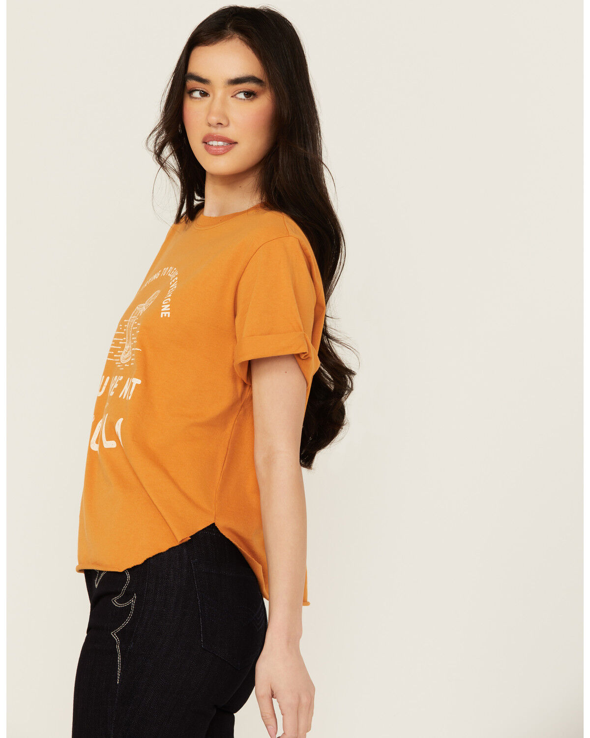 Image #3 - Idyllwind Women's You Are Not Tequila Short Sleeve Graphic Tee, Gold, hi-res