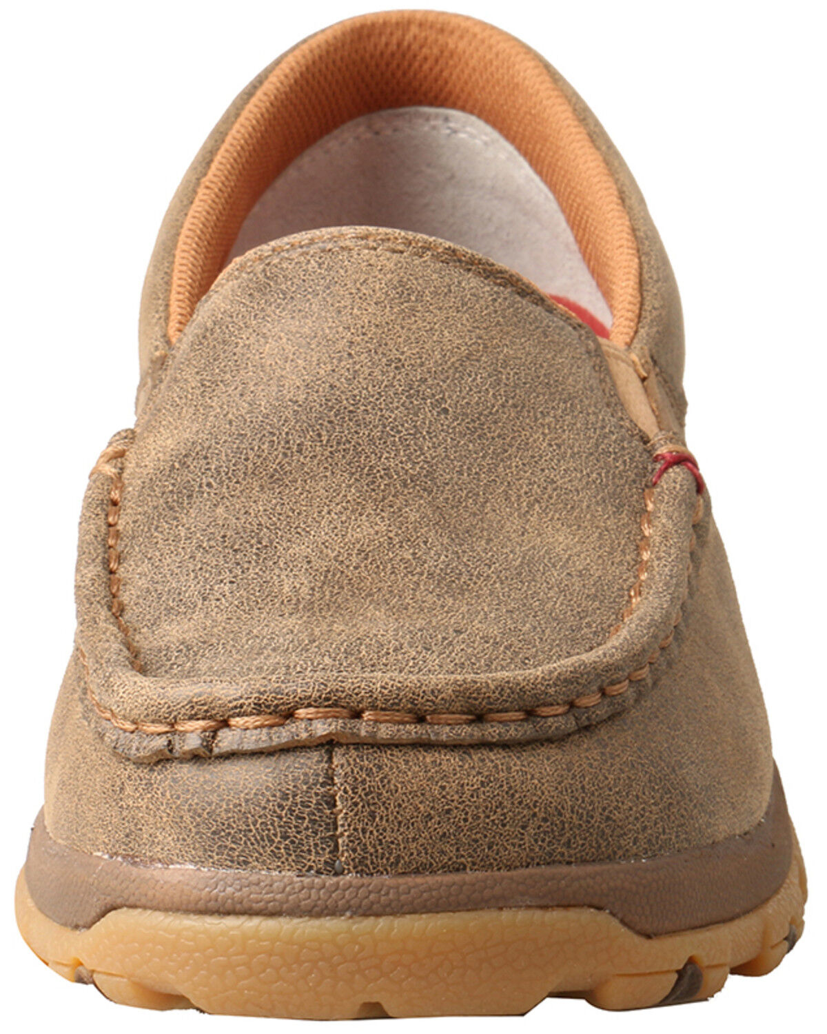 Image #5 - Twisted X Women's Slip-On Driving Mocs, Brown, hi-res