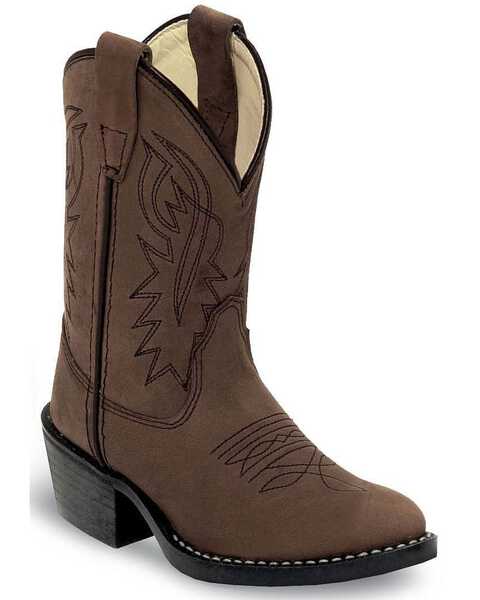 Image #1 - Cody James Boys' Distressed Western Boots - Pointed Toe , Distressed, hi-res