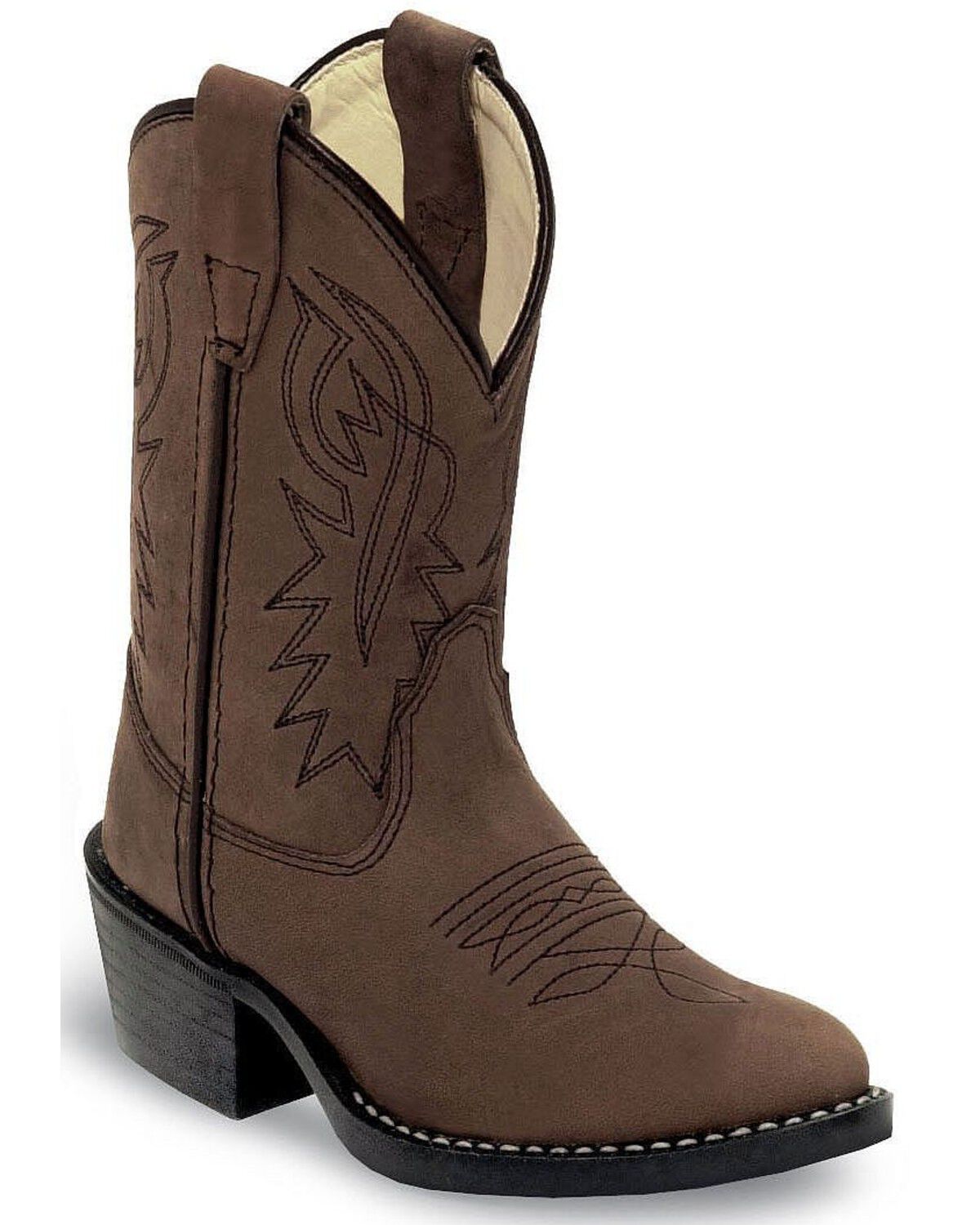 Image #1 - Cody James Boys' Distressed Western Boots - Round Toe, , hi-res