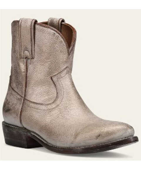 Frye Women's Billy Short Western Boots - Medium Toe , Gold, hi-res