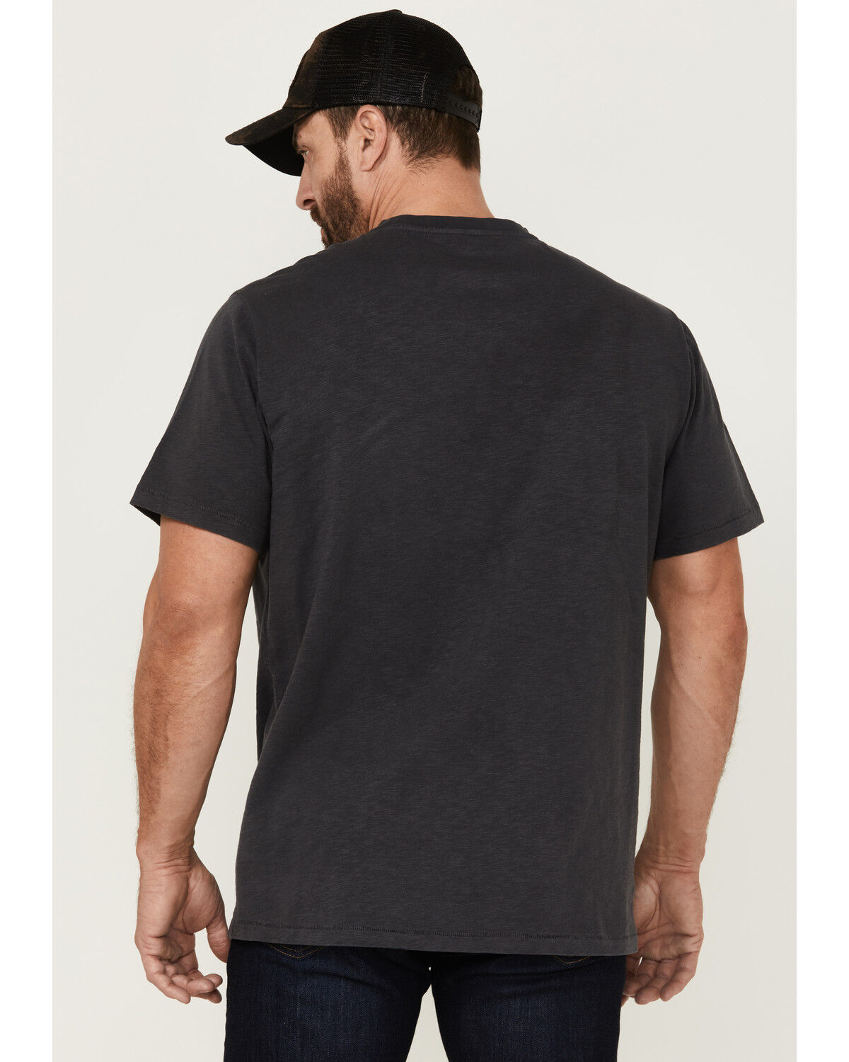 Image #4 - Brothers and Sons Men's Badlands Ram Graphic T-Shirt, Charcoal, hi-res