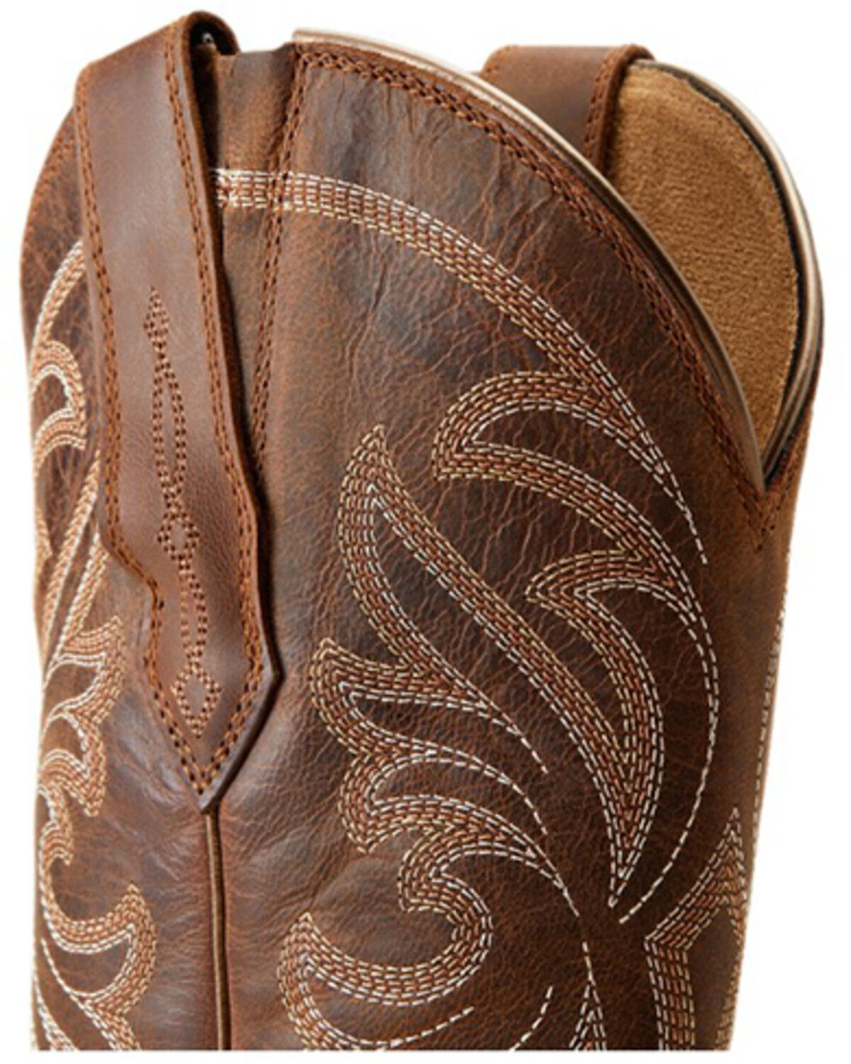 Image #6 - Ariat Women's Heritage Stretchfit Western Boots - Round Toe, Brown, hi-res