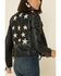 Image #4 - Mauritius Leather Women's Christy Scatter Star Leather Jacket, Black, hi-res