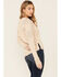 Free People Women's Heart To Heart Long Sleeve Henley Top , Ivory, hi-res