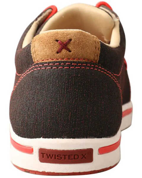 Image #4 - Twisted X Girls' Kicks Casual Shoes - Moc Toe, Black, hi-res