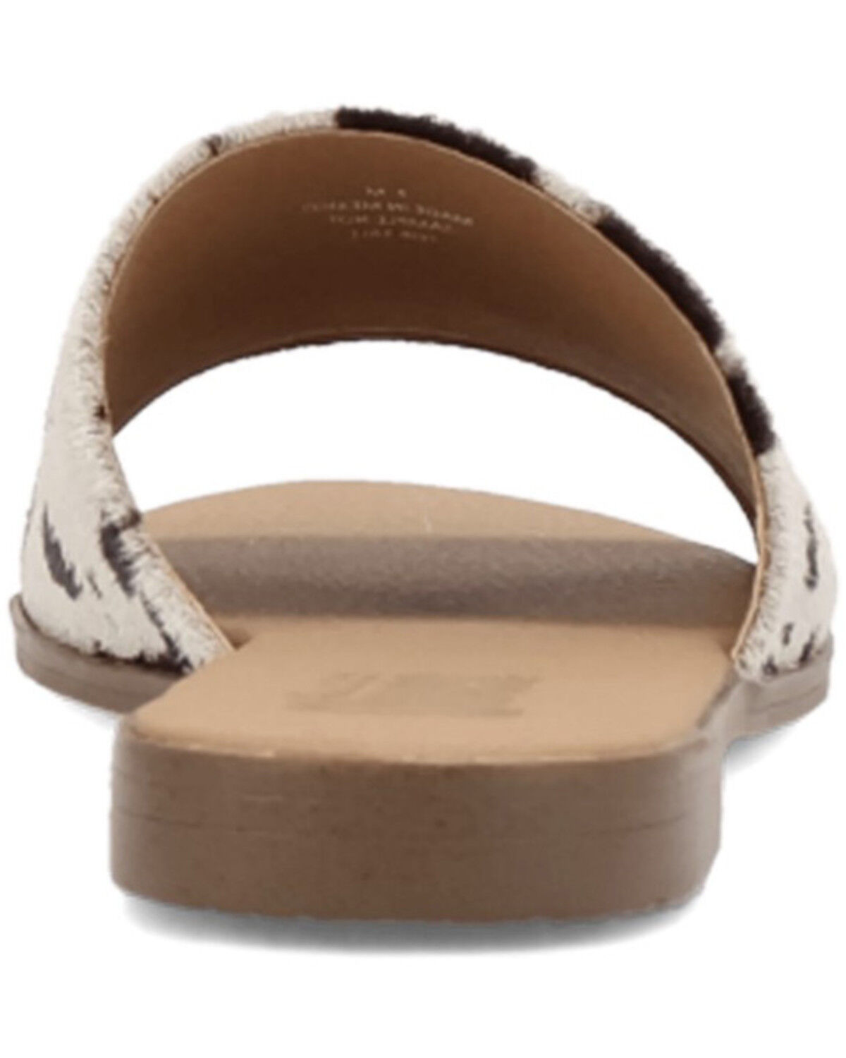 Image #5 - Dingo Women's Tabby Sandals, Black/white, hi-res