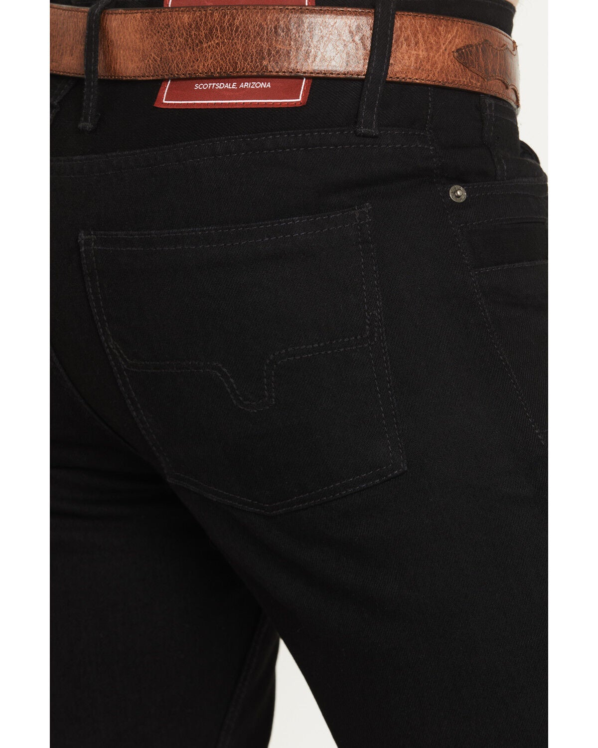 Image #4 - Kimes Ranch Men's James Rigid Straight Denim Jeans, Black, hi-res