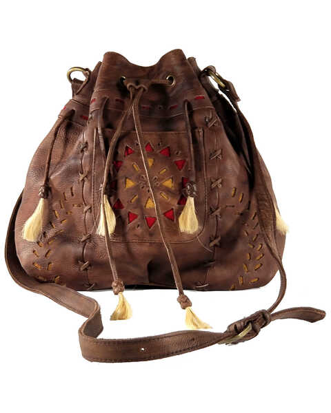 Kobler Leather Women's Toledo Crossbody Bag, Dark Brown, hi-res