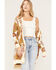 Image #3 - Cleo + Wolf Women's Floral Knit Jacquard Long Cardigan Sweater, , hi-res