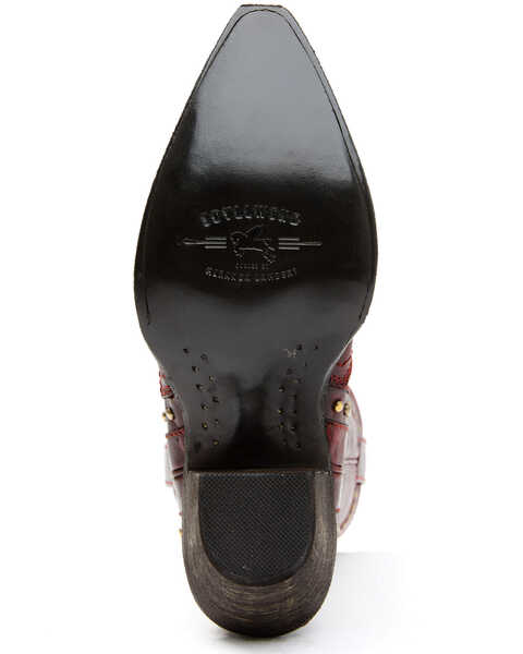 Image #7 - Idyllwind Women's Rebel Western Boots - Snip Toe, Red, hi-res