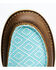 Image #5 - RANK 45® Women's Southwestern Slip-On Casual Shoe - Moc Toe , Turquoise, hi-res