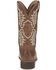 Image #5 - Justin Women's Carsen Western Boots - Broad Square Toe, Tan, hi-res