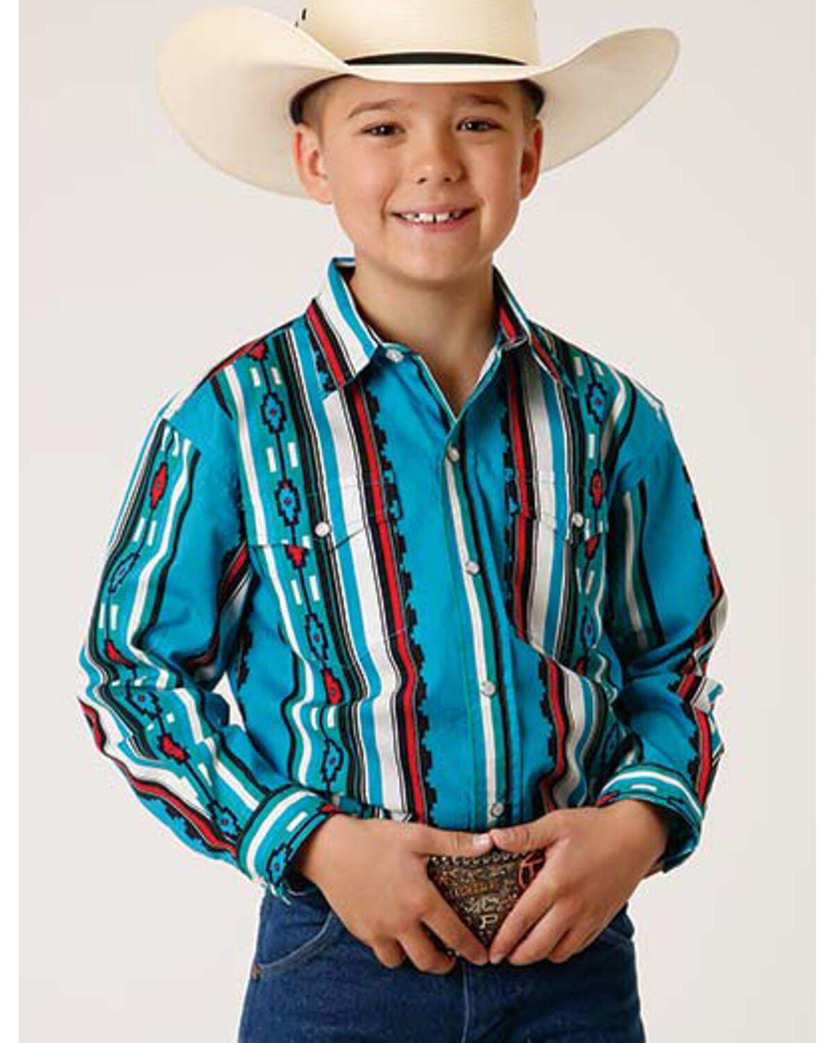Roper Boys' Vintage Southwestern Serape 