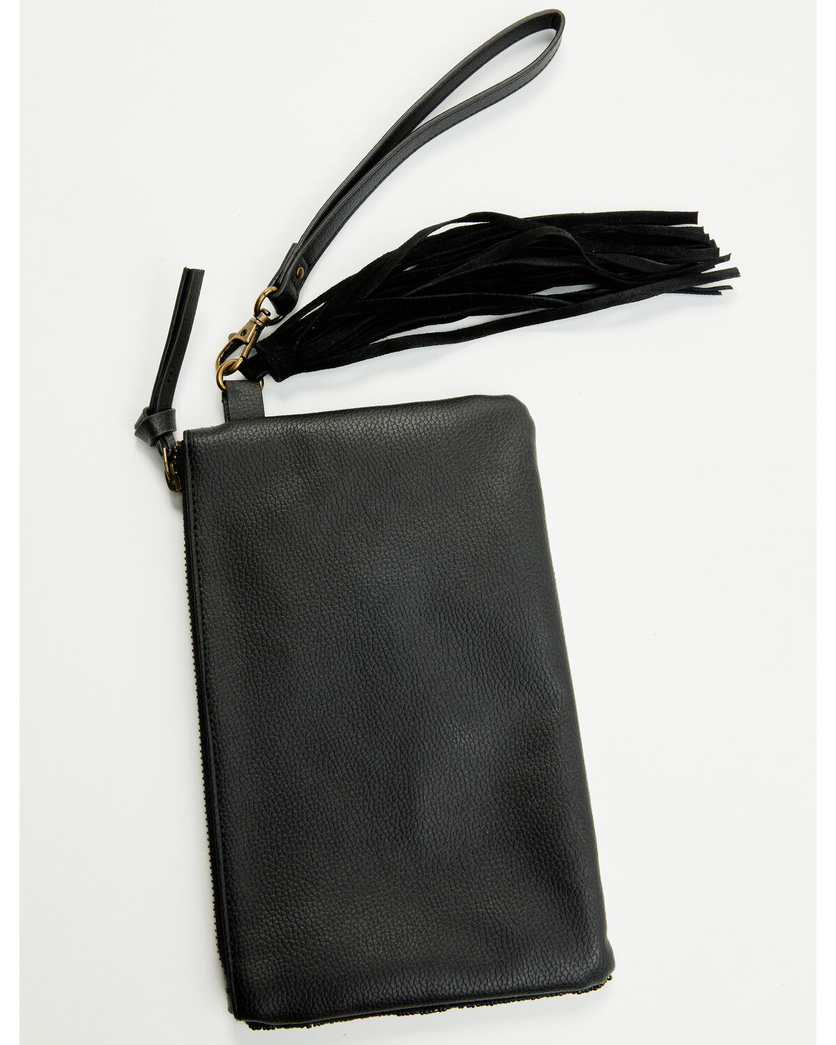 Image #3 - Idyllwind Women's Rose Seed Bead Wristlet Clutch, Black, hi-res