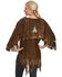 Kobler Leather Picachu Fringe Shirt, Acorn, hi-res