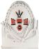 Image #3 - Minnetonka Beaded Thunderbird Moccasins, White, hi-res