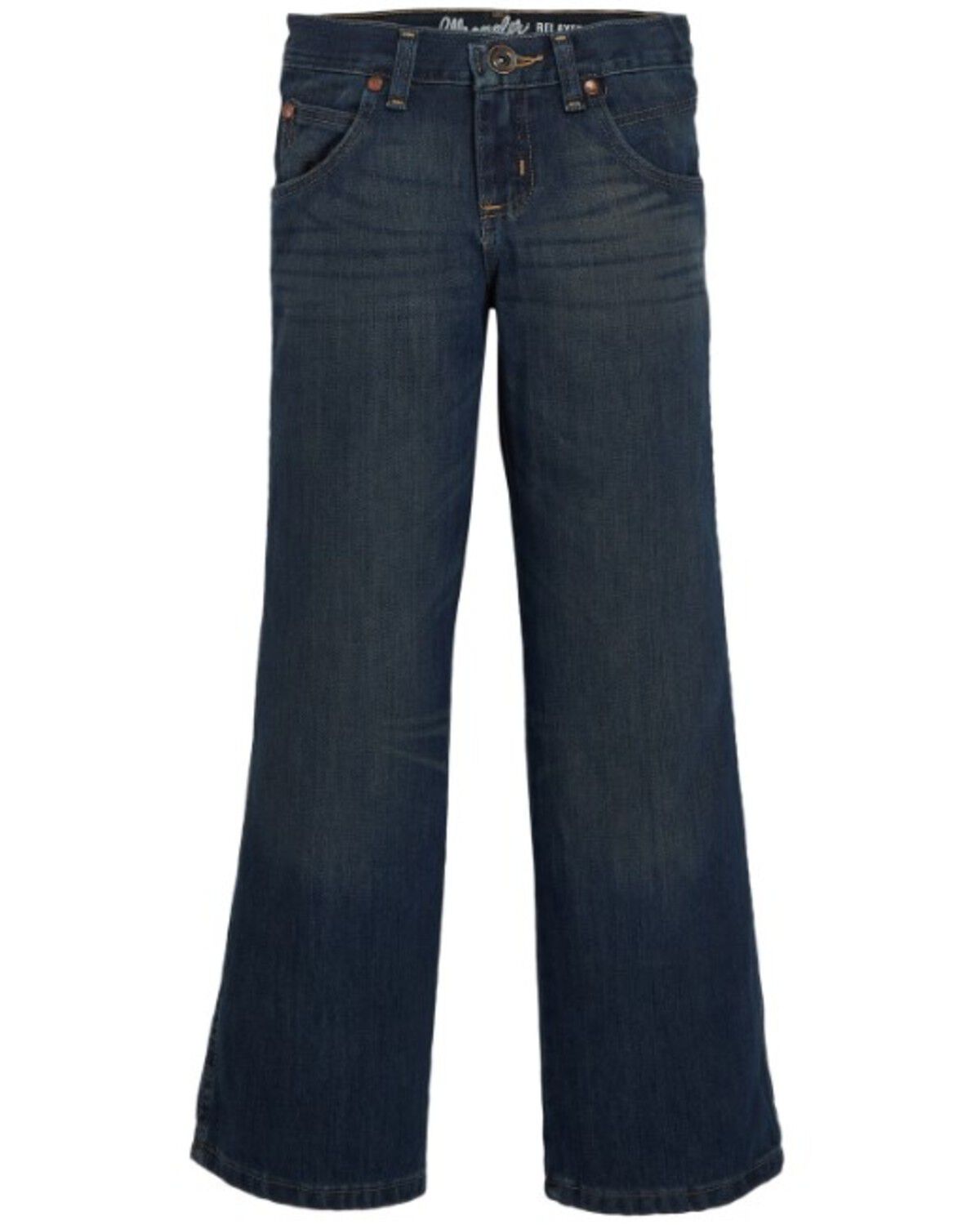 Image #2 - Wrangler Boys' Retro Night Sky Jeans - 8-16, Denim, hi-res