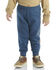 Image #2 - Carhartt Toddler Boys' Solid Logo Sweatpants, Blue, hi-res