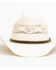 Cody James Men's 20X Low Cattleman Pro Rodeo Bangora Straw Hat, Natural, hi-res