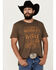 Image #1 - Cody James Men's Straight Whiskey Short Sleeve Graphic T-Shirt, Brown, hi-res