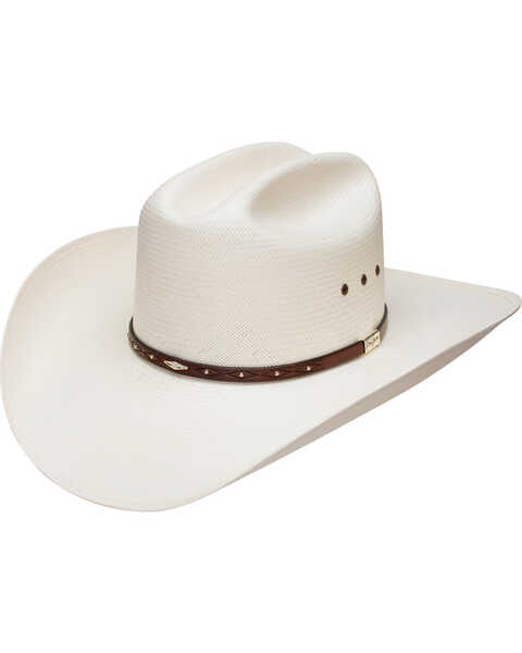 Resistol Men's 10X Natural Santa Clara Straw Cowboy Hat , Natural, hi-res