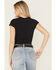 Image #4 - Free People Women's Protagonist Tee, Black, hi-res