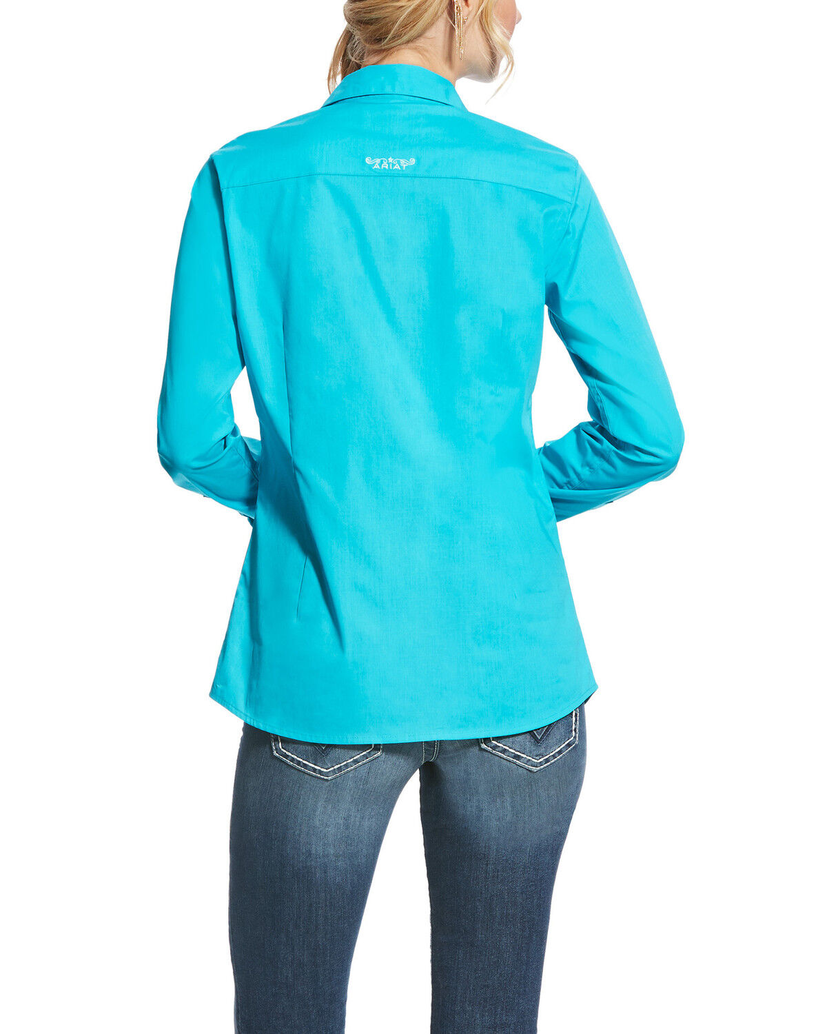 Image #2 - Ariat Women's Kirby Stretch Button Down Long Sleeve Shirt, , hi-res