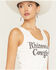 Image #2 - Idyllwind Women's Rhinestone Cowgirl Muscle Tank, Cream, hi-res