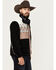 Image #2 - Hooey Men's Southwestern Print Tech Fleece Jacket - Big, Black, hi-res