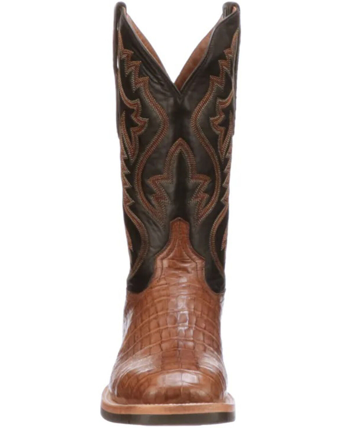 Image #5 - Lucchese Men's Rowdy Western Boots - Square Toe, , hi-res