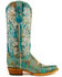 Ferrini Women's Southern Charm Turquoise Cowgirl Boots - Snip Toe, Turquoise, hi-res