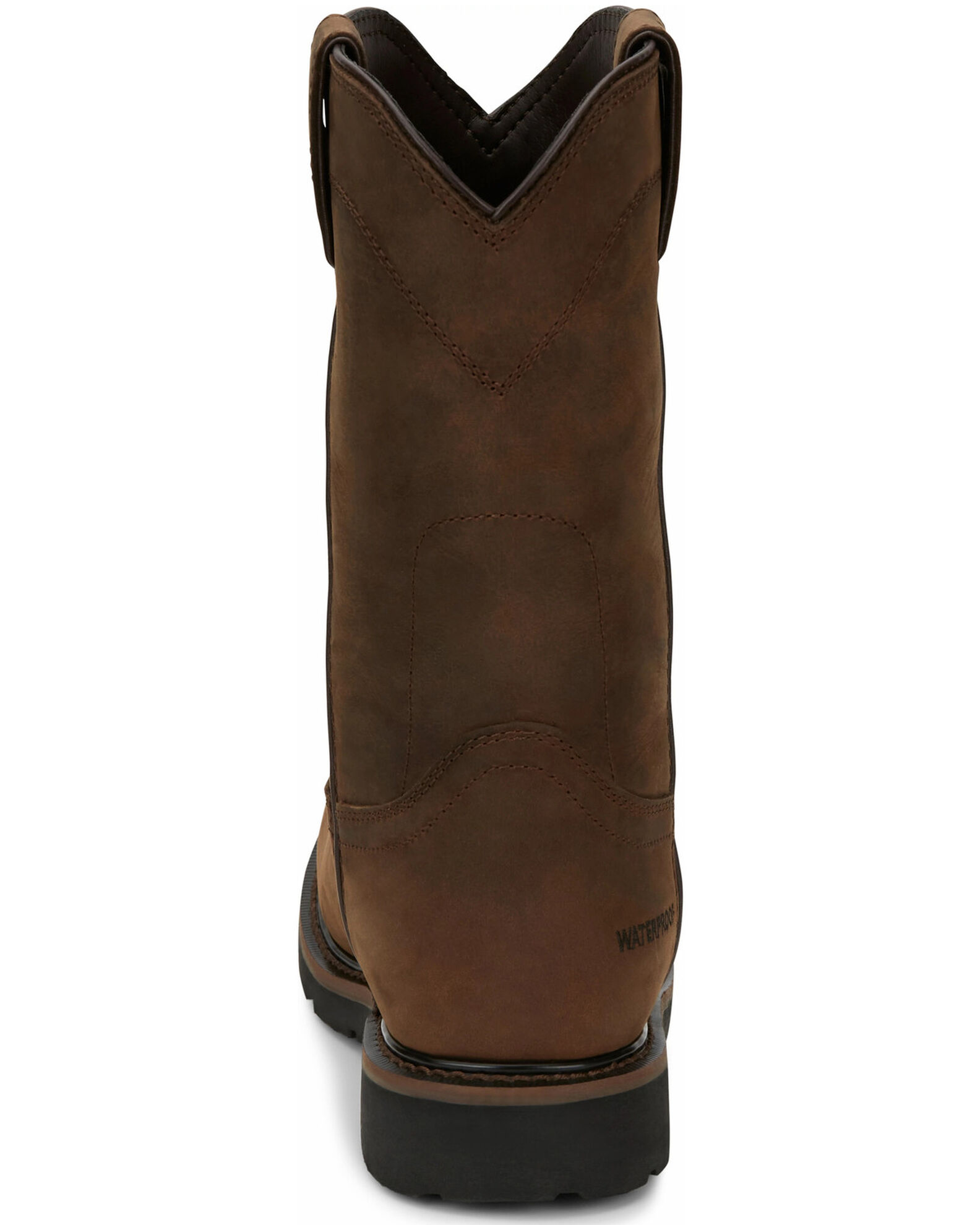 Justin Mens Drywall Waterproof Work Boots 10 D