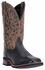 Image #1 - Laredo Men's Topeka Western Boots - Broad Square Toe, Black, hi-res