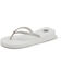 Image #1 - Yellow Box Women's Jello Rhinestone Sandals, White, hi-res