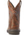 Image #3 - Ariat Women's Anthem Shortie Performance Western Boots - Round Toe , Brown, hi-res