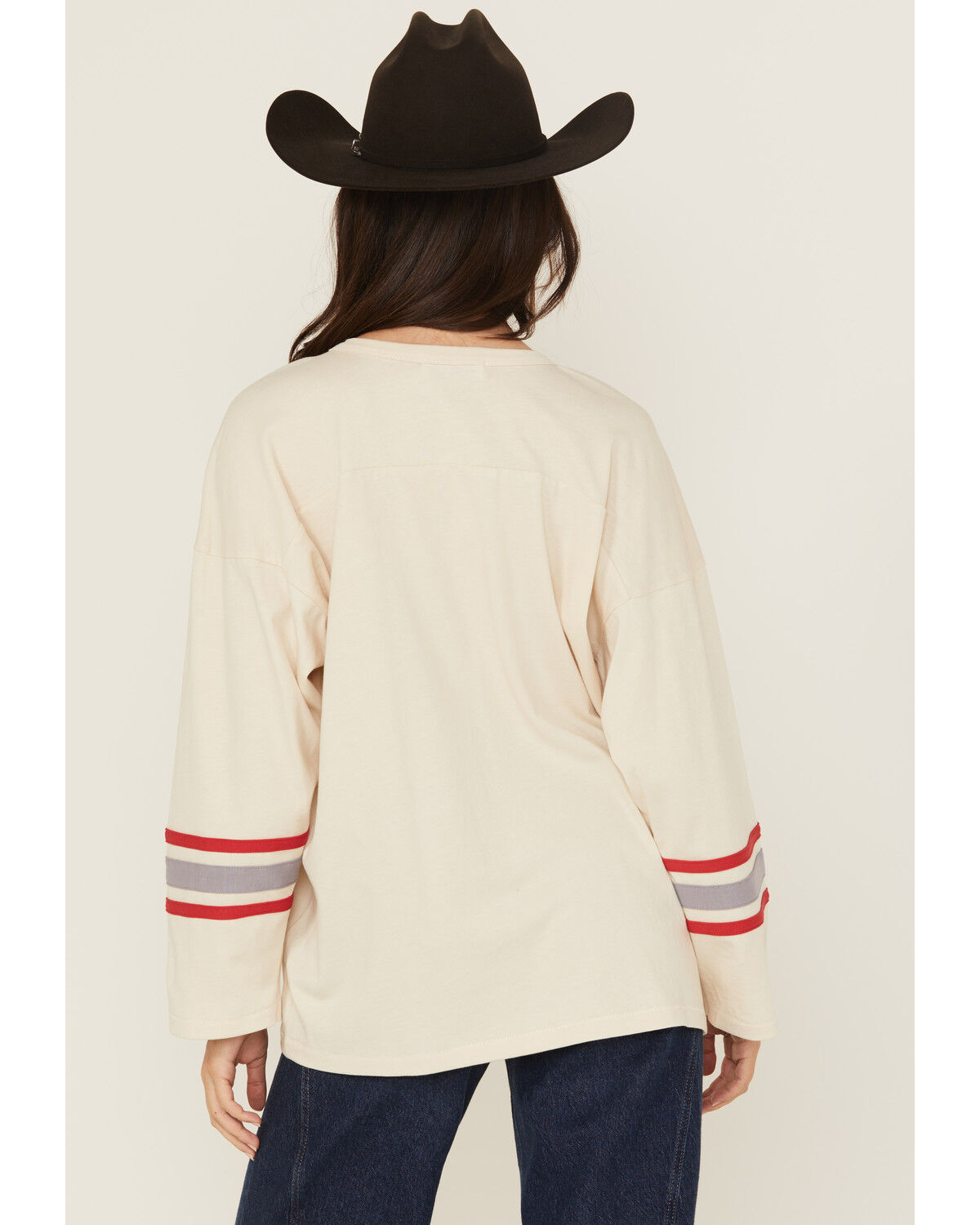 Image #4 - Day Dreamer Women's Lainey Wilson Boots Long Sleeve Graphic Tee, Cream, hi-res