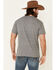 Wrangler Men's Grey Flag Graphic Short Sleeve T-Shirt , Grey, hi-res