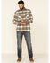 Pendleton Men's Ivory Burnside Large Plaid Long Sleeve Western Flannel Shirt , Ivory, hi-res