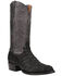 Image #1 - Dan Post Men's Makara Exotic Caiman Western Boots - Round Toe, Black, hi-res